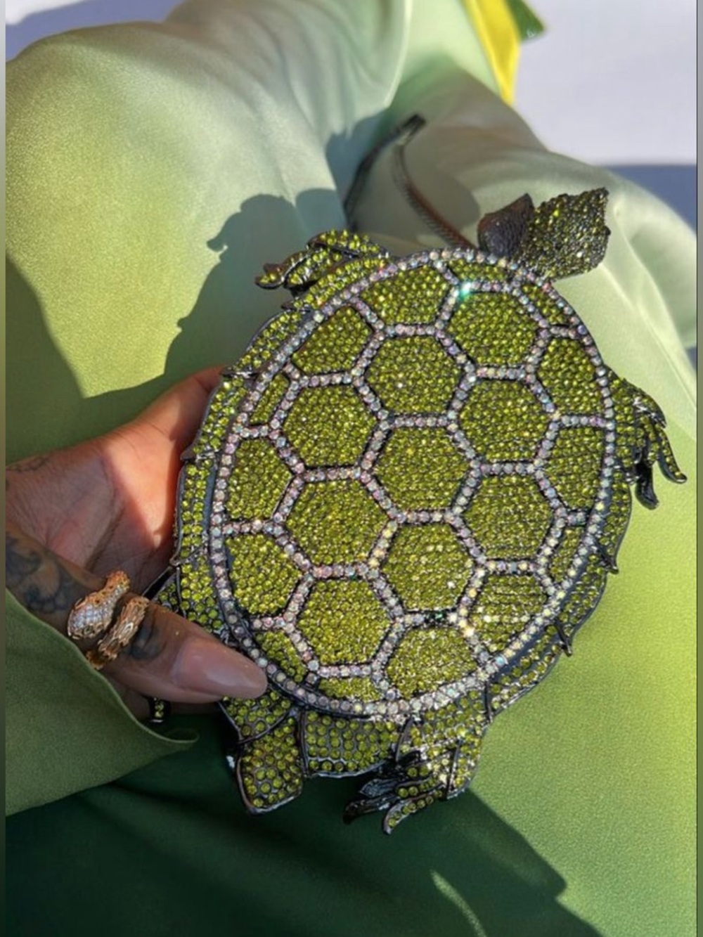 Luxury Clutch - Turtle 🐢 women